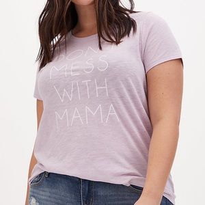 Torrid Don’t Mess with Mama Tee Classic Fit